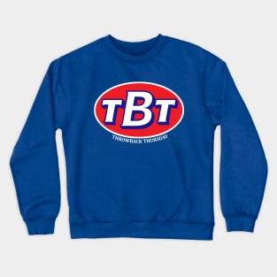 Throwback Thursday TBT (labeled variant) Crewneck Sweatshirt